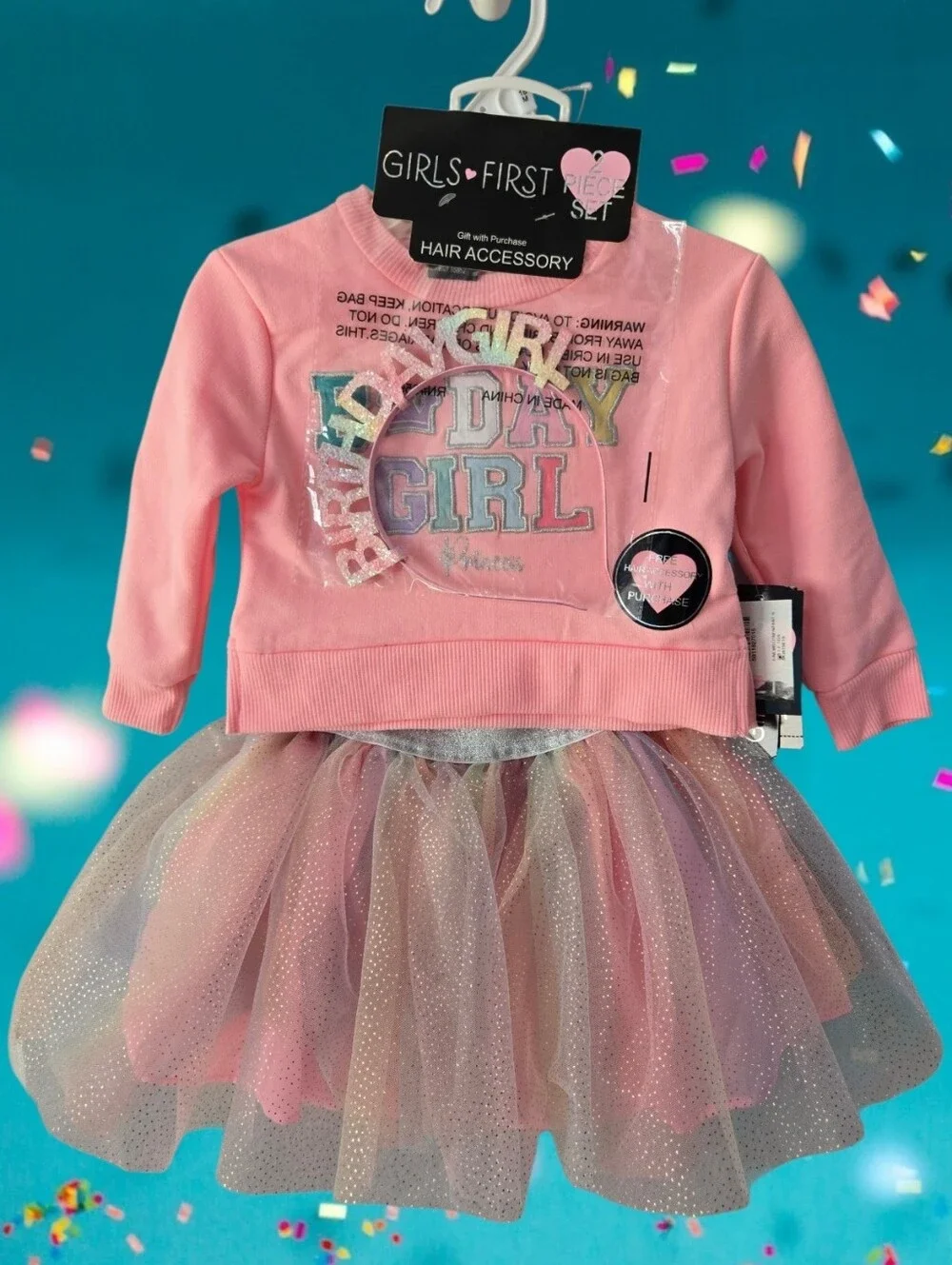 Birthday Girl Princess Outfit Tutu